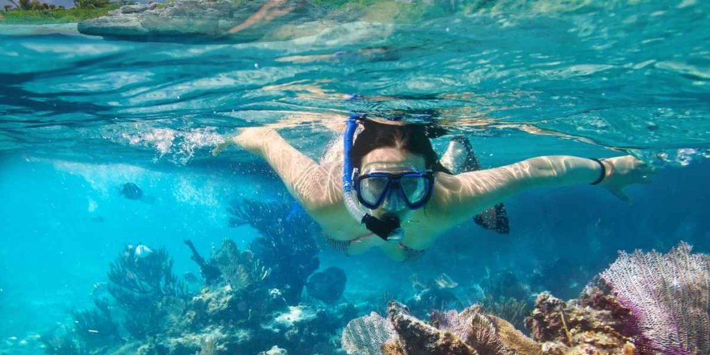 faire snorkeling