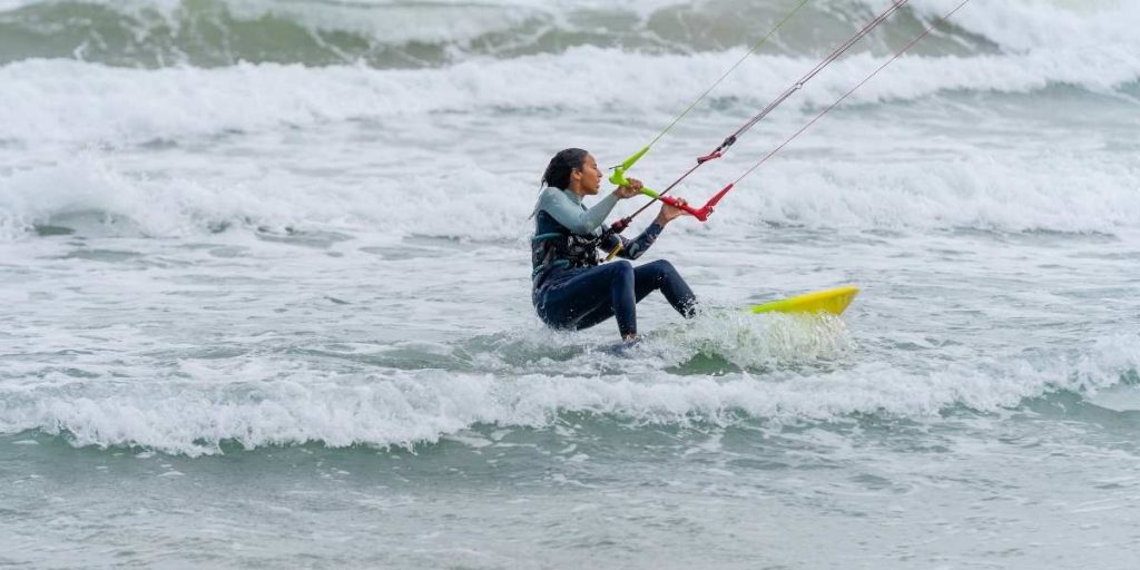 pratiquer kite-surf