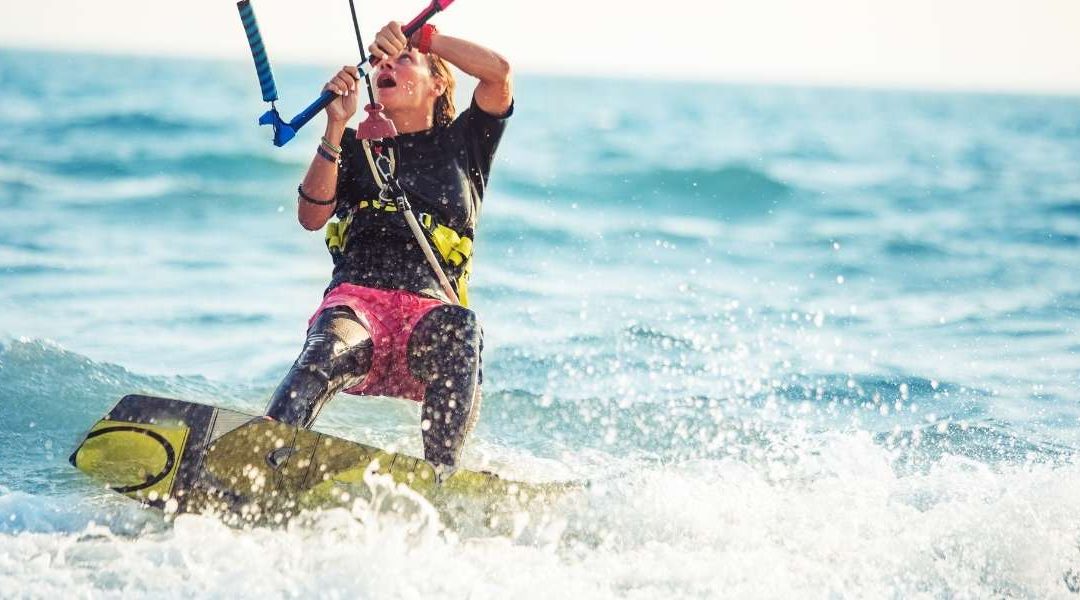 pratiquer le kite-surf